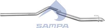 Sampa 210.045 - Труба вихлопного газу autozip.com.ua