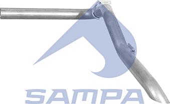 Sampa 210.043 - Труба вихлопного газу autozip.com.ua