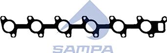 Sampa 210.392 - Прокладка, випускний колектор autozip.com.ua