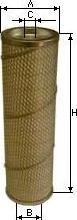 SAMPIYON FILTER CH 1317 - Повітряний фільтр autozip.com.ua
