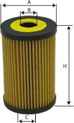 SAMPIYON FILTER CE 1092 E - Масляний фільтр autozip.com.ua