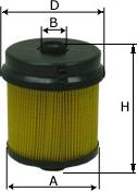 SAMPIYON FILTER CE 0302 M - Паливний фільтр autozip.com.ua
