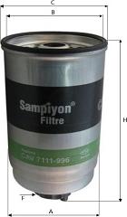SAMPIYON FILTER CE 1996 M - Паливний фільтр autozip.com.ua
