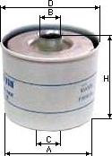 SAMPIYON FILTER CE 1916 M - Паливний фільтр autozip.com.ua