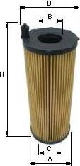 SAMPIYON FILTER CE 1055 E - Масляний фільтр autozip.com.ua