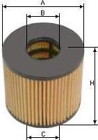 SAMPIYON FILTER CE 1018 EX - Масляний фільтр autozip.com.ua