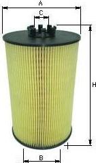 SAMPIYON FILTER CE 1026 EX - Масляний фільтр autozip.com.ua