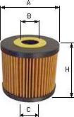 SAMPIYON FILTER CE 1022 E - Масляний фільтр autozip.com.ua