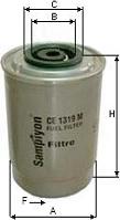 SAMPIYON FILTER CE 1319 M - Паливний фільтр autozip.com.ua