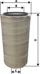 SAMPIYON FILTER CH 0097 - Повітряний фільтр autozip.com.ua