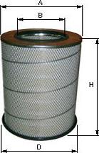 SAMPIYON FILTER CH 1301 - Повітряний фільтр autozip.com.ua