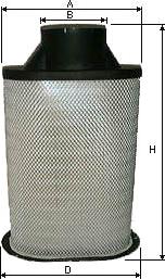 SAMPIYON FILTER CH 0004 - Повітряний фільтр autozip.com.ua