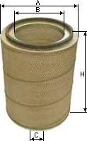 SAMPIYON FILTER CH 1254 - Повітряний фільтр autozip.com.ua