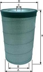 SAMPIYON FILTER CH 0065 - Повітряний фільтр autozip.com.ua