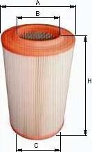 SAMPIYON FILTER CH 0122 - Повітряний фільтр autozip.com.ua