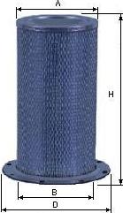 SAMPIYON FILTER CH 1144 - Повітряний фільтр autozip.com.ua