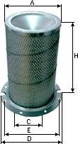 SAMPIYON FILTER CH 1140 - Повітряний фільтр autozip.com.ua