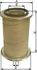 SAMPIYON FILTER CH 1143 - Повітряний фільтр autozip.com.ua