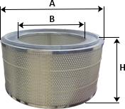SAMPIYON FILTER CH 1371 - Повітряний фільтр autozip.com.ua