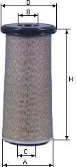 SAMPIYON FILTER CH 1170 - Повітряний фільтр autozip.com.ua