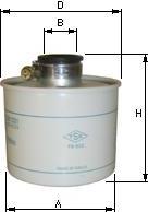 SAMPIYON FILTER CH 1331 1 - Повітряний фільтр autozip.com.ua