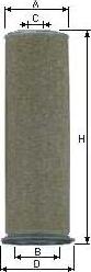 SAMPIYON FILTER CH 1379 - Повітряний фільтр autozip.com.ua