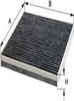 SAMPIYON FILTER CK 0162 K - Фільтр, повітря у внутрішній простір autozip.com.ua