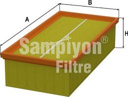 SAMPIYON FILTER CP 0004 - Повітряний фільтр autozip.com.ua