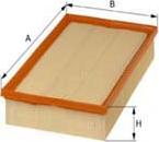 SAMPIYON FILTER CP 0328 - Повітряний фільтр autozip.com.ua