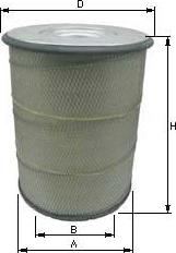 SAMPIYON FILTER CR 0069 - Повітряний фільтр autozip.com.ua