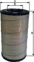 SAMPIYON FILTER CR 0009 1 - Повітряний фільтр autozip.com.ua