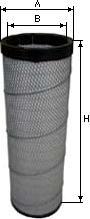 SAMPIYON FILTER CR 0052 - Повітряний фільтр autozip.com.ua