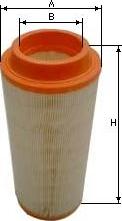 SAMPIYON FILTER CR 0037 - Повітряний фільтр autozip.com.ua