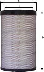SAMPIYON FILTER CR 0203 - Повітряний фільтр autozip.com.ua