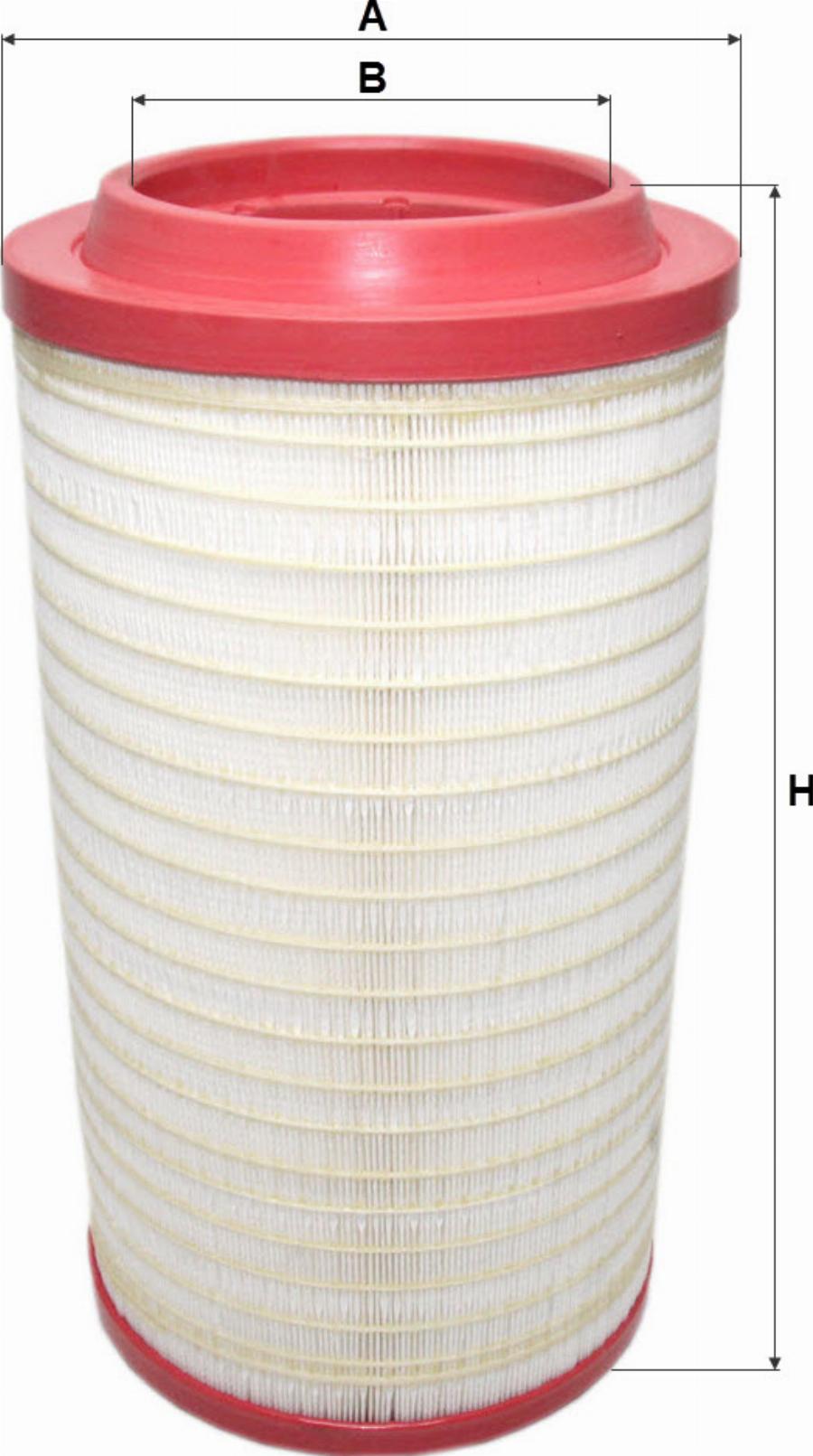 SAMPIYON FILTER CR 0106 L - Повітряний фільтр autozip.com.ua