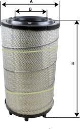 SAMPIYON FILTER CR 0159 - Повітряний фільтр autozip.com.ua