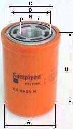 SAMPIYON FILTER CS 0621 H - Масляний фільтр autozip.com.ua