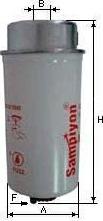 SAMPIYON FILTER CS 0084 M - Паливний фільтр autozip.com.ua