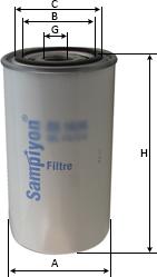 SAMPIYON FILTER CS 0158 MG - Масляний фільтр autozip.com.ua