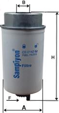 SAMPIYON FILTER CS 0182 M - Паливний фільтр autozip.com.ua