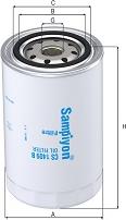 SAMPIYON FILTER CS 1409 B - Масляний фільтр autozip.com.ua