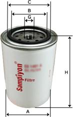 SAMPIYON FILTER CS 1401 B - Масляний фільтр autozip.com.ua