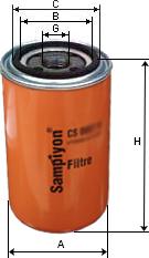 SAMPIYON FILTER CS 1509 A - Масляний фільтр autozip.com.ua