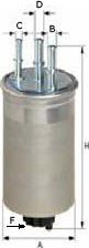 SAMPIYON FILTER CS 3023 M1 - Паливний фільтр autozip.com.ua