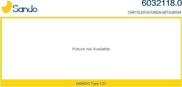 Sando 6032118.0 - Стартер autozip.com.ua