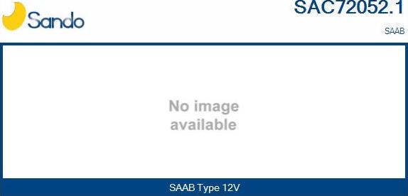 Sando SAC72052.1 - Компресор, кондиціонер autozip.com.ua
