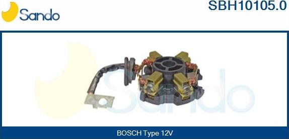 Sando SBH10105.0 - Кронштейн, вугільна щітка autozip.com.ua