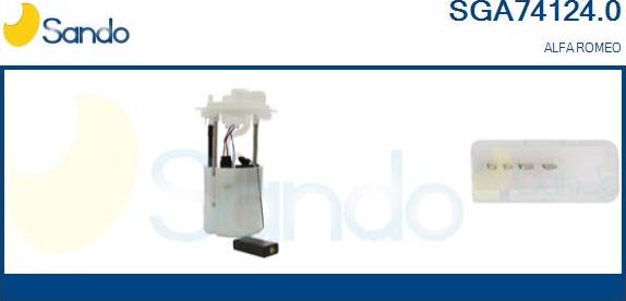 Sando SGA74124.0 - Модуль паливного насоса autozip.com.ua