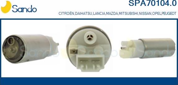 Sando SPA70104.0 - Паливний насос autozip.com.ua
