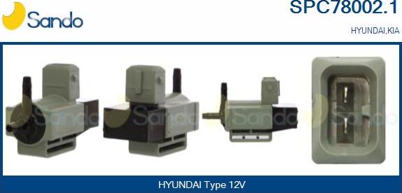 Sando SPC78002.1 - Перетворювач тиску, управління ОГ autozip.com.ua
